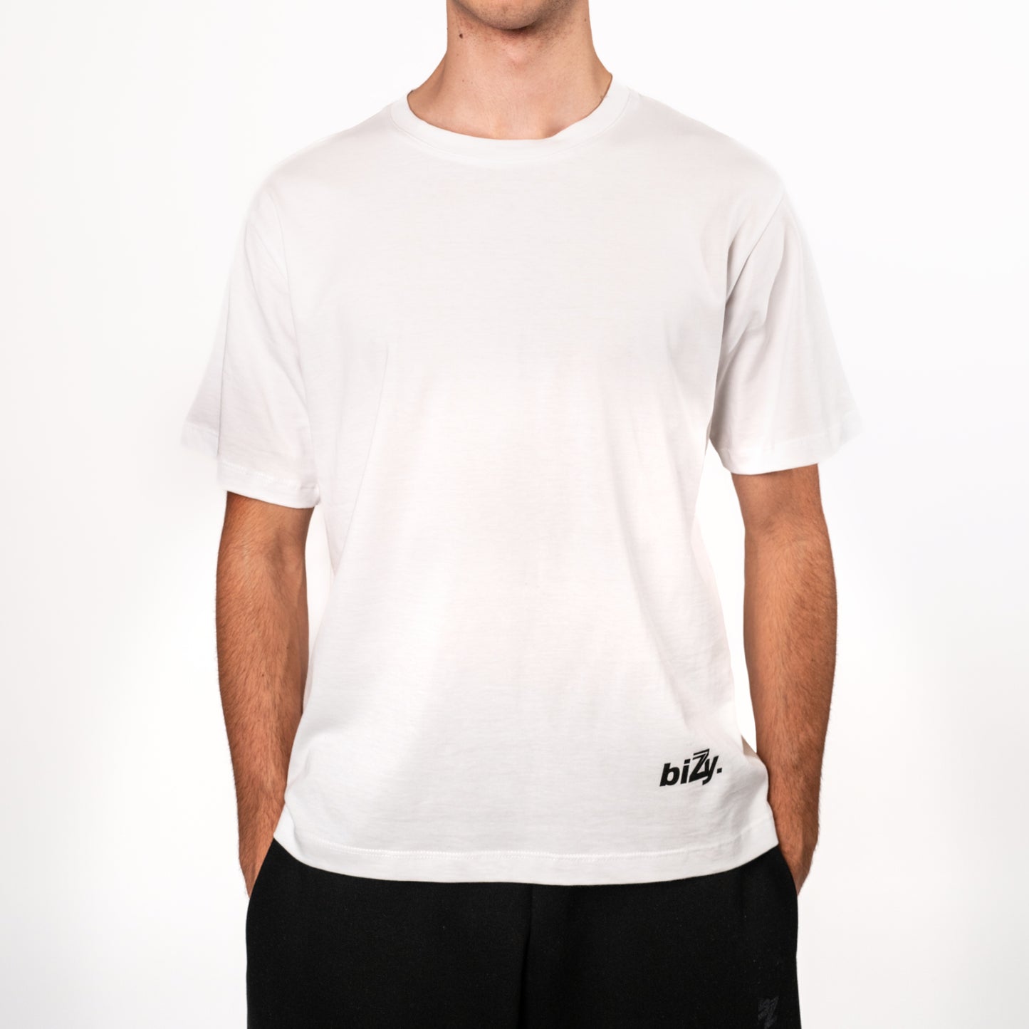 Broken Hours white tee